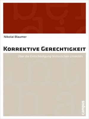 cover image of Korrektive Gerechtigkeit